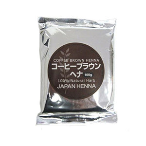 Japan henna coffee brown treatment 100g