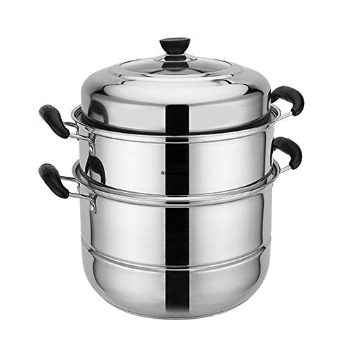 Minsell SGS certified Steaming pot 3-layer bottom Manna 2-stage 3-stage steamer