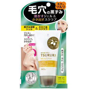 Bcl Tsururi Square Plug Melting Gel & Scrub 55G