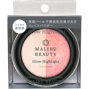 Seiwa Tsusho Malibu Beauty Glow Highlight 02 Coral Moon Mbgh-02