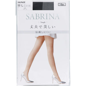 Gunze New Sabrina Tough White ML Black