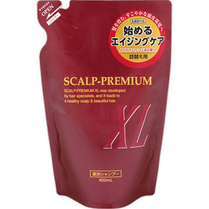 Doshisha Scalp Premium Xl Medicinal Shampoo Unisex Refill 400Ml
