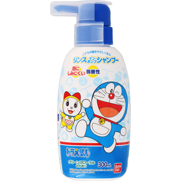 Bandai Rinse In Pump Shampoo Doraemon 300Ml