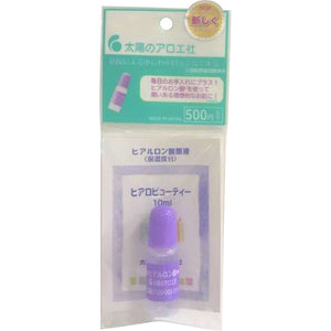 Seiwa International Taiyo Aloe Company Hyaluronic Acid Aqueous Solution 10Ml