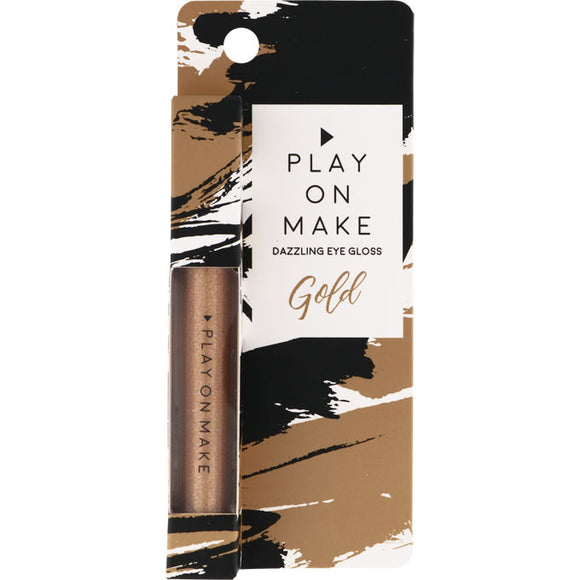 Play-on Makeup Dazzling Eye Gloss Gold PM-0020
