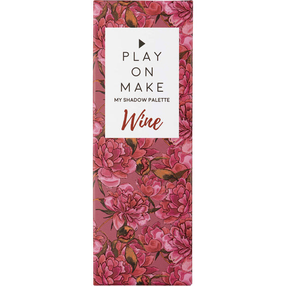 Play On Make My Shadow Palette Wine Pm-0046