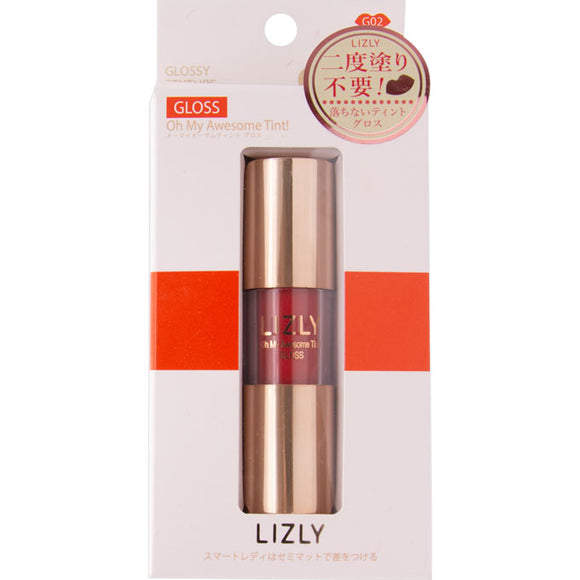 Athlete H Co., Ltd. LIZLY Awesome Tint Gloss 02 Scarlet