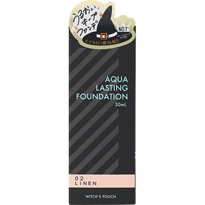 Athlete H Witches Pouch Aqua Lasting Foundation 02 Linen 30ML