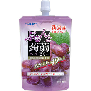 ORIHIRO PLANDU Prunto Konjac Jelly Standing Grape 130g