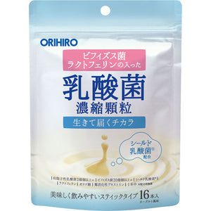 ORIHIRO Lactic Acid Bacteria Concentrated Granules (with lactoferrin) 1.5 g x 16 packets