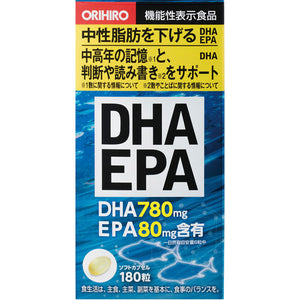 ORIHIRO DHA EPA 180 tablets