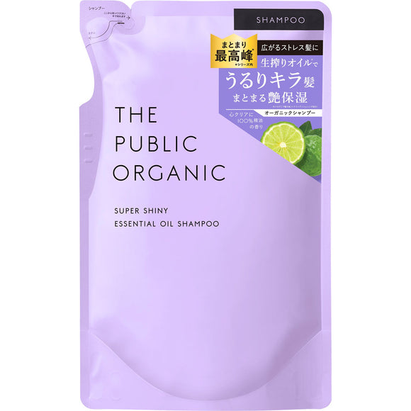 TOKYO COMPOSITE The Public Organic Super Shiny SM Shampoo Refill 400mL