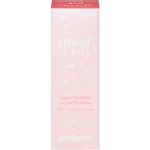 DOOWON Peripera Sugar Twinkle Liquid Shadow 10 Lady Coral