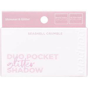 DOOWON Peripera Duo Pocket Glitter Shadow 02 Seashell Crumble