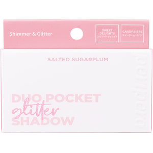 DOOWON Peripera Duo Pocket Glitter Shadow 03 Salted Sugar P