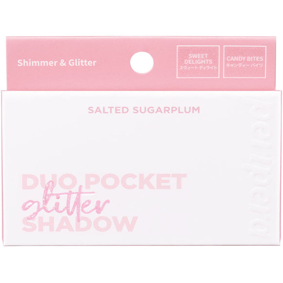 DOOWON Peripera Duo Pocket Glitter Shadow 03 Salted Sugar P