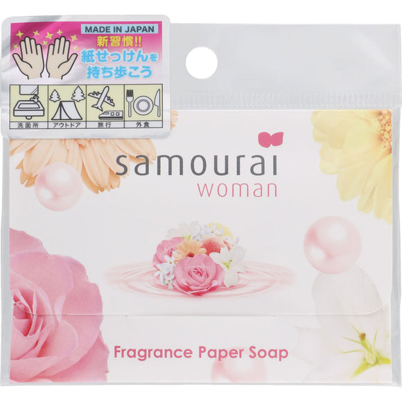 SPR Japan Co., Ltd. Samurai Woman Fragrance Paper Soap 30 sheets
