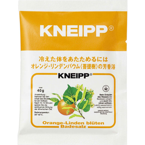 Kneipp Japan Kneipp Bath Salt Orange Lindenbaum 40g