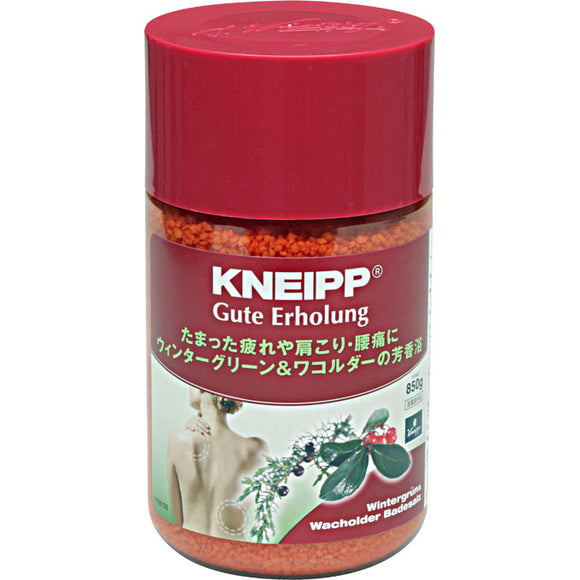 Kneipp Japan Kneipp Gute Air Hole Bath Salt Wintergreen & Wakolder 850g (Non-medicinal products)
