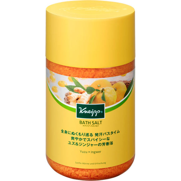 Kneipp Japan Kneipp Bath Salt Yuzu & Ginger 850g