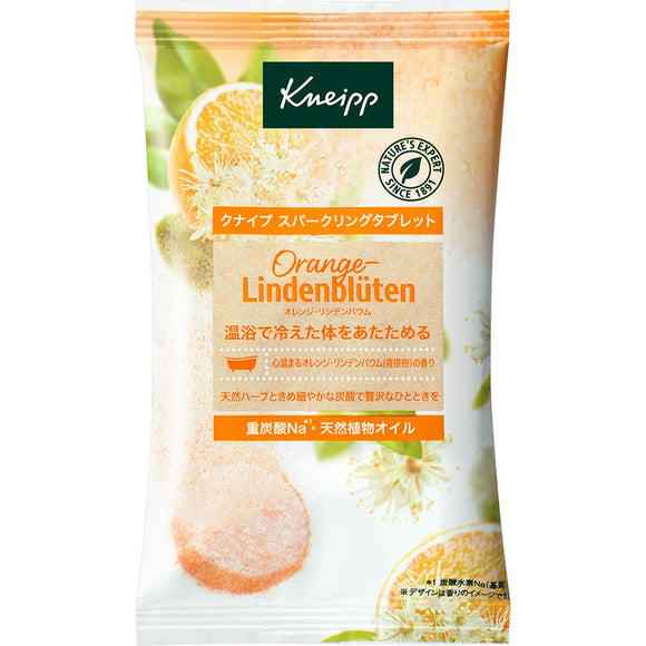 Kneipp Japan Kneipp Sparkling Tablet Orange Lindenbaum <Bodhi Tree> Fragrance 50g