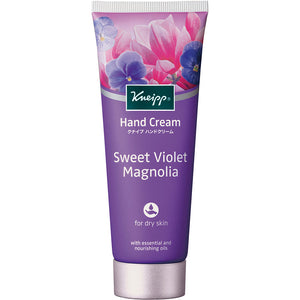 Kneipp Japan Kneipp Hand Cream Sweet Violet & Magnolia Scent 75Ml