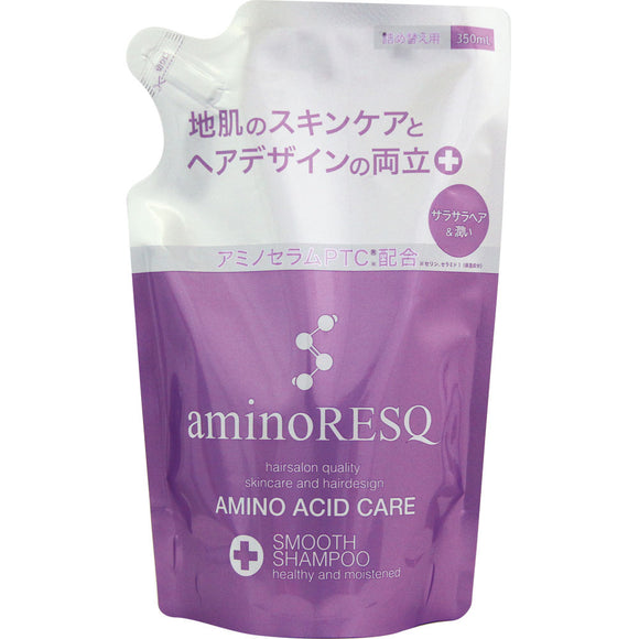 Aqua・Noa Amino Rescue Smooth Shampoo Refill 350Ml
