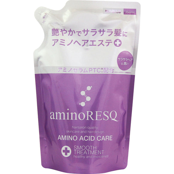 Aqua・Noa Amino Rescue Smooth Treatment Refill 350Ml