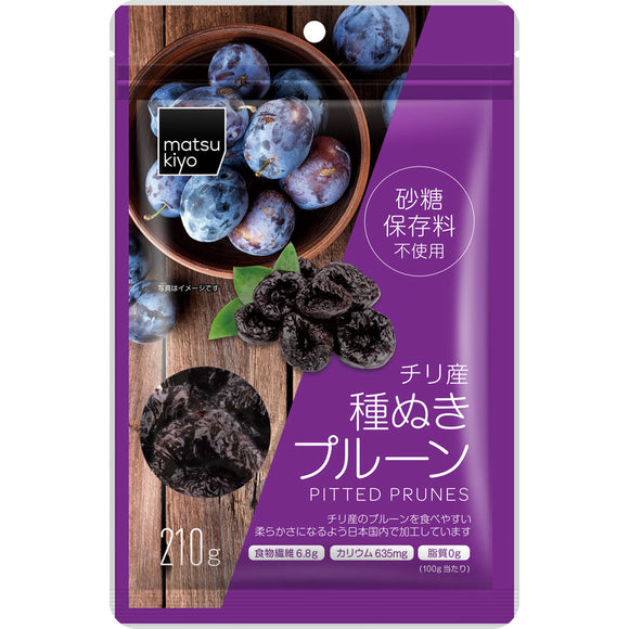 matsukiyo seedless prunes 210g
