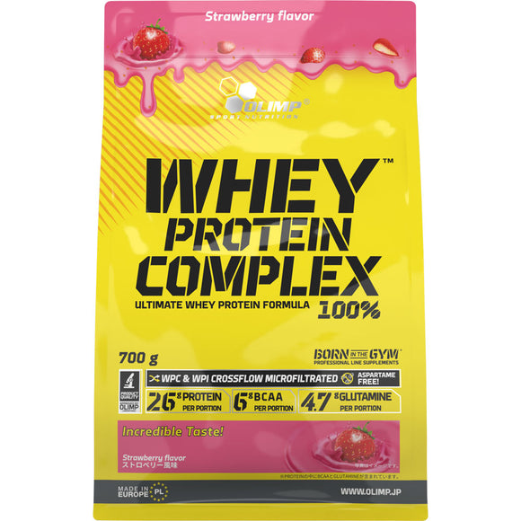 Hand-assembled WHEY PROTEIN Strawberry 700g