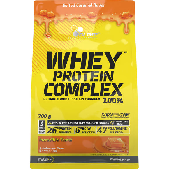 Hand-assembled WHEY PROTEIN salt caramel 700g