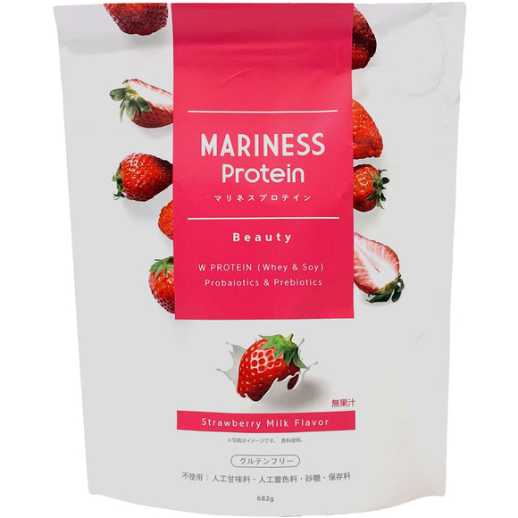 P2C Studio Marines Protein Strawberry Milk Flavor 31 batches 682g