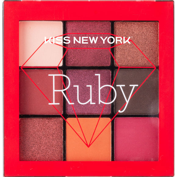 KISS NEW YORK Jewelry Palette Eyeshadow 02 Ruby