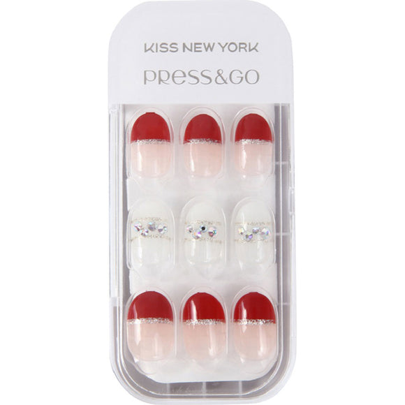KISS NEWYORK Press & Go LPG05J 12 size 30 pieces
