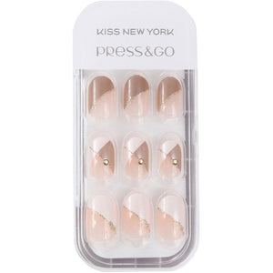 KISS NEWYORK Press & Go LPG10J 12 size 30 pieces