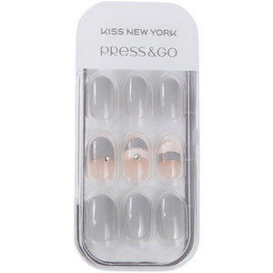 KISS NEWYORK Press & Go LPG12J 12 size 30 pieces