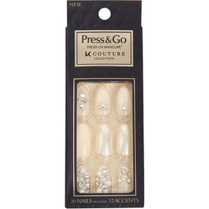 KISS NEWYORK Press & Go PCJ01J 12 size 30 pieces