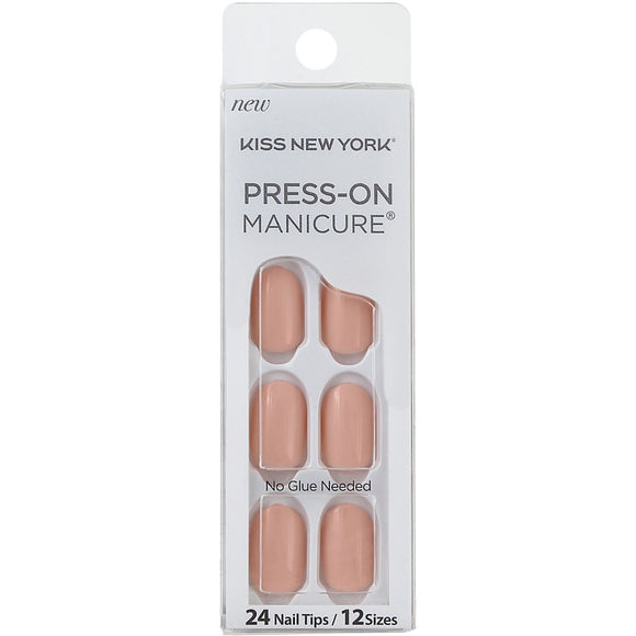 KISS NEWYORK Press-on nail polish IMC01J 12 size 24 pieces