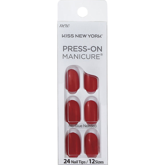 KISS NEWYORK Press-on nail polish IMC09J 12 size 24 pieces