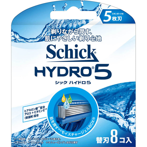 Chic Japan Chic Hydro 5 Spare Blade 8 Pieces