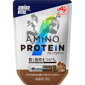 Ajinomoto Amino Vital Amino Protein Chocolate Flavor 4.4gx10p