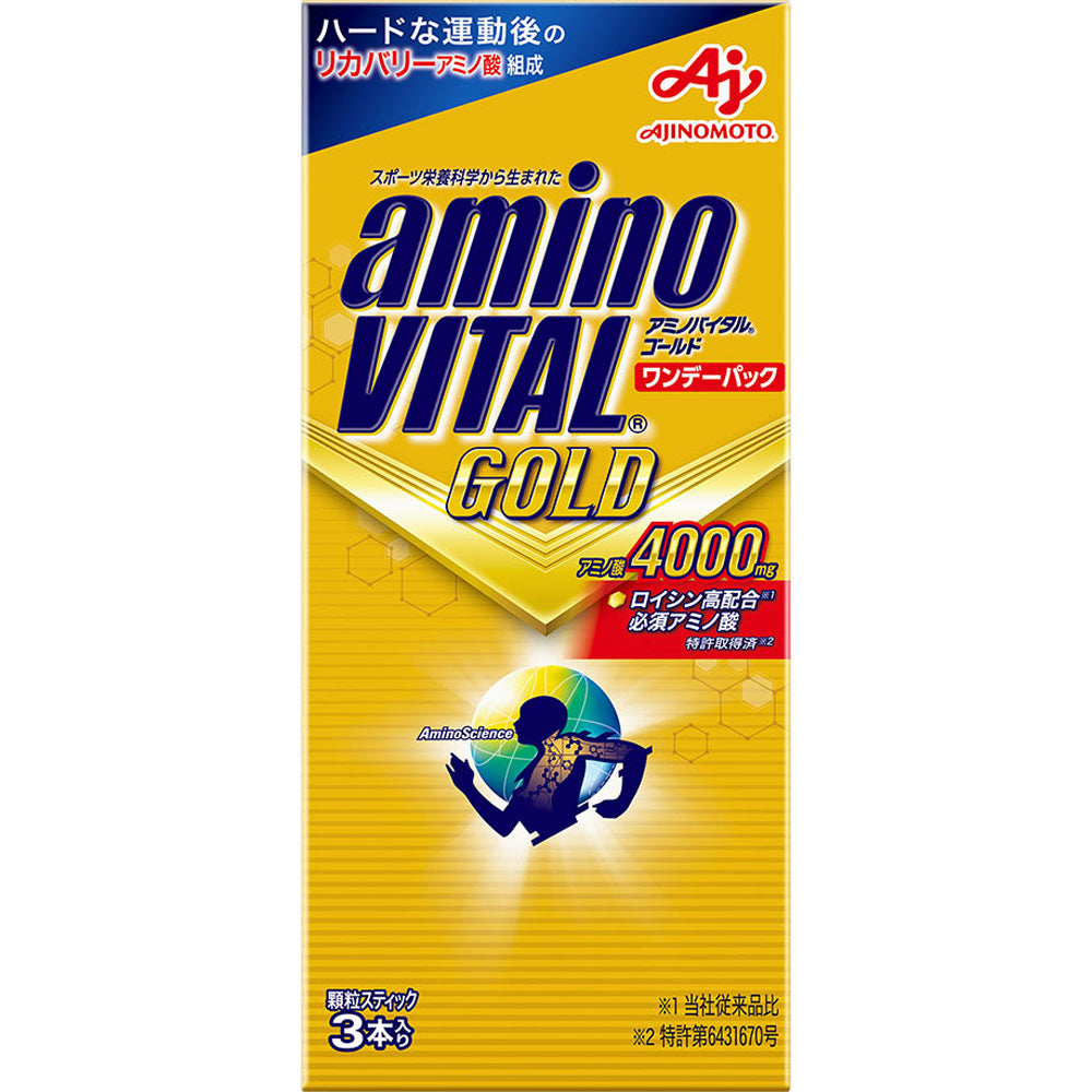 Ajinomoto Amino Vital GOLD One Day Pack 14.1g|Supplements|amino