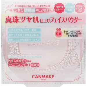 IDA Laboratories Canmake Transparent Finish Powder Shiny Aquamarine