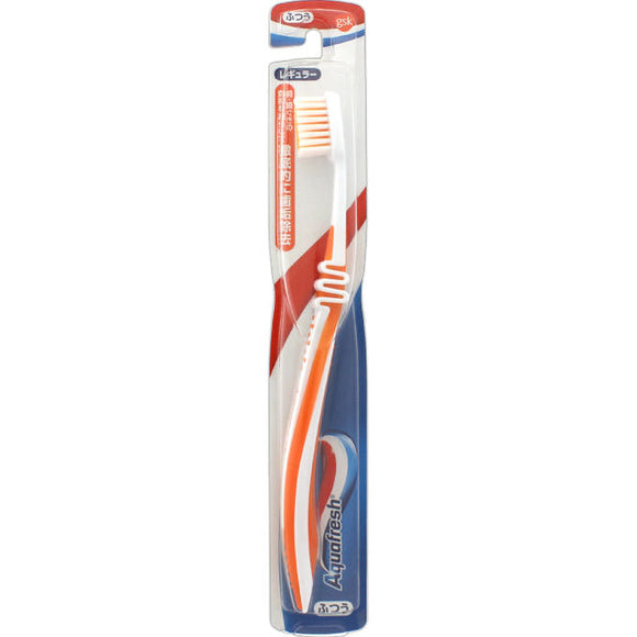GSK plc line aquafresh toothbrush usually