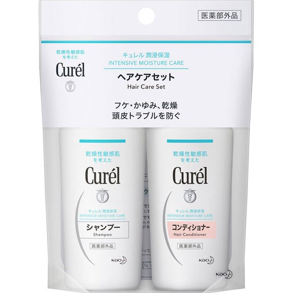 Kao Curel Shampoo & Conditioner Mini Set 90Ml