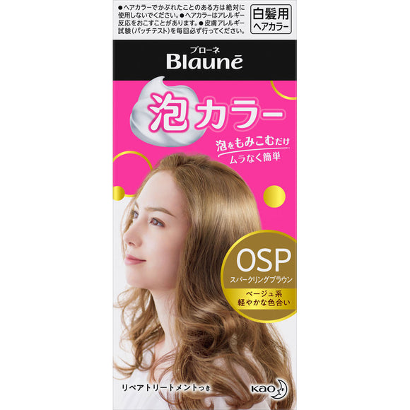 Kao Blaune Foam Color 0SP Sparkling Brown 108ml (Non-medicinal products)