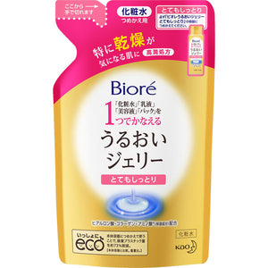 Kao Biore Moisturizing Jelly, Very Moisturizing Refill 160Ml