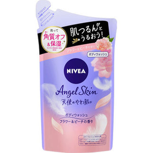 Kao Nivea Angel Skin Body Wash Flower & Peach Fragrance Refill 360ML