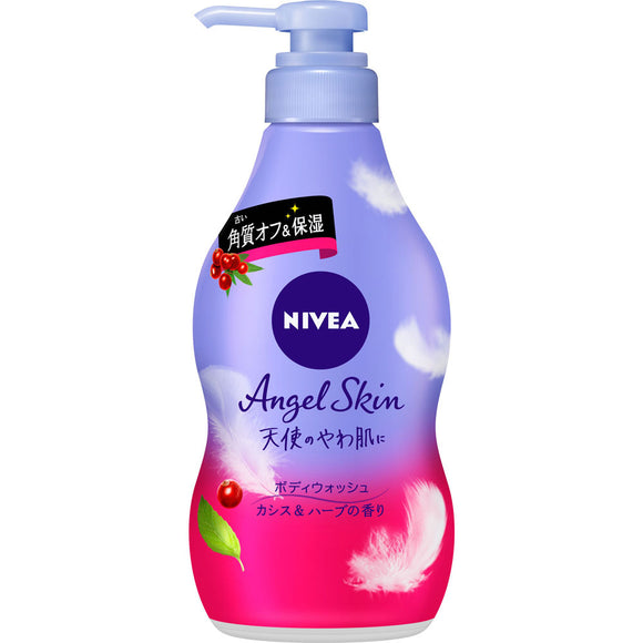 Kao Nivea Angel Skin Body Wash Cassis & Herb Pump 480ML