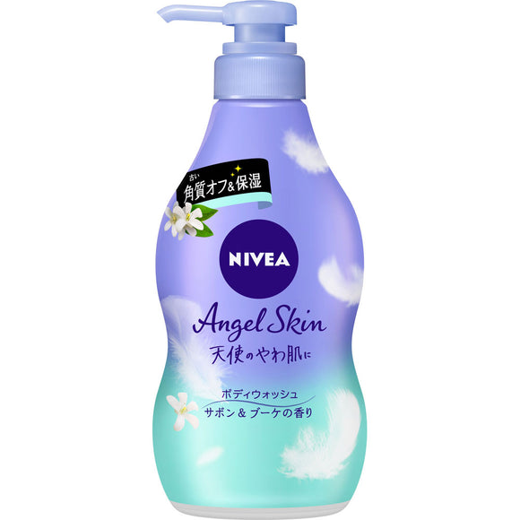 Kao Nivea Angel Skin Body Wash Savon & Bouquet Pump 480ML
